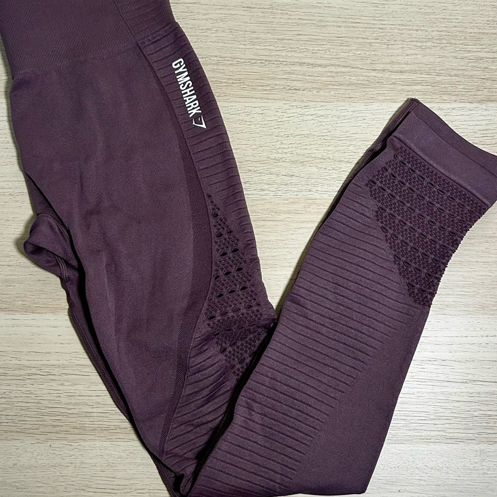 Gymshark Deep Purple Workout Leggings